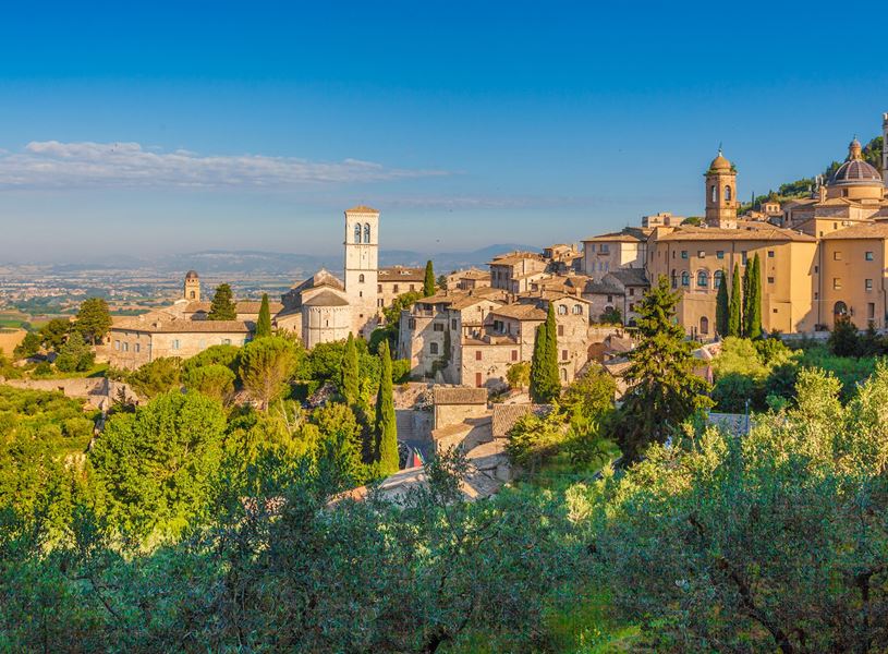 Townscape, Assisi, Italy