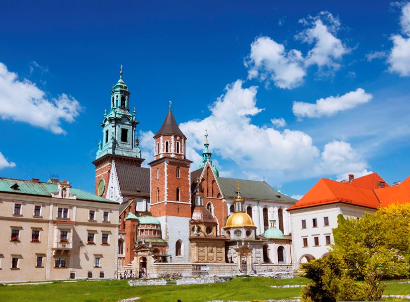Wawel Cathedral in Krakow, Poland