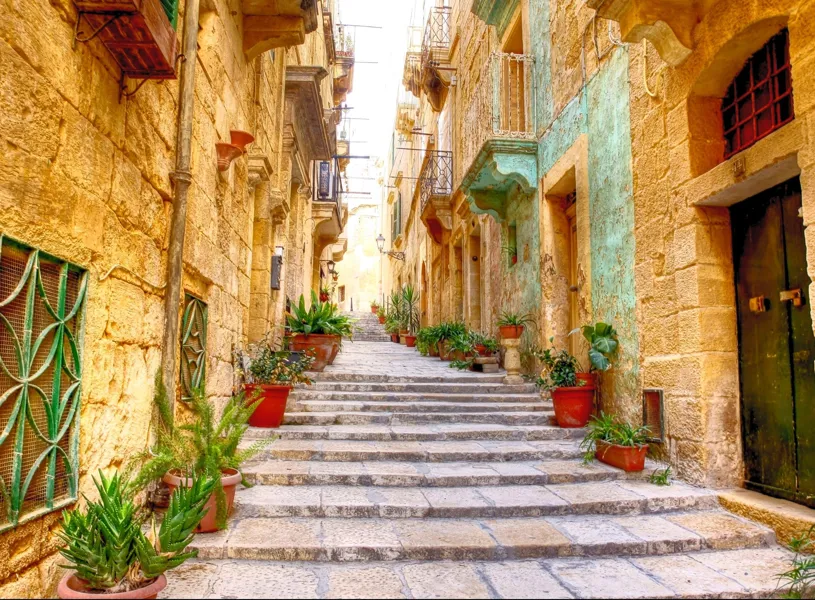 Beautiful Streets of Mdina, Malta