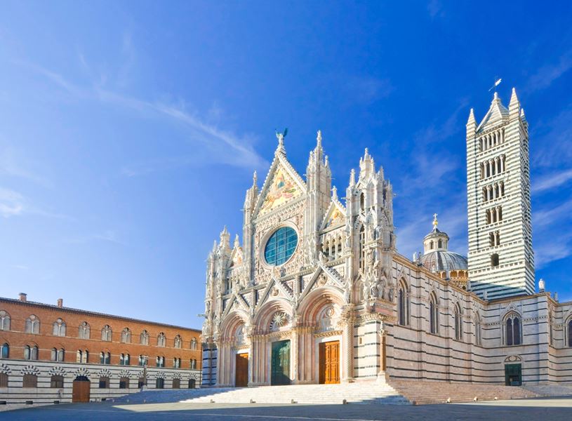 Medieval Siena Cathedral Siena, Italy