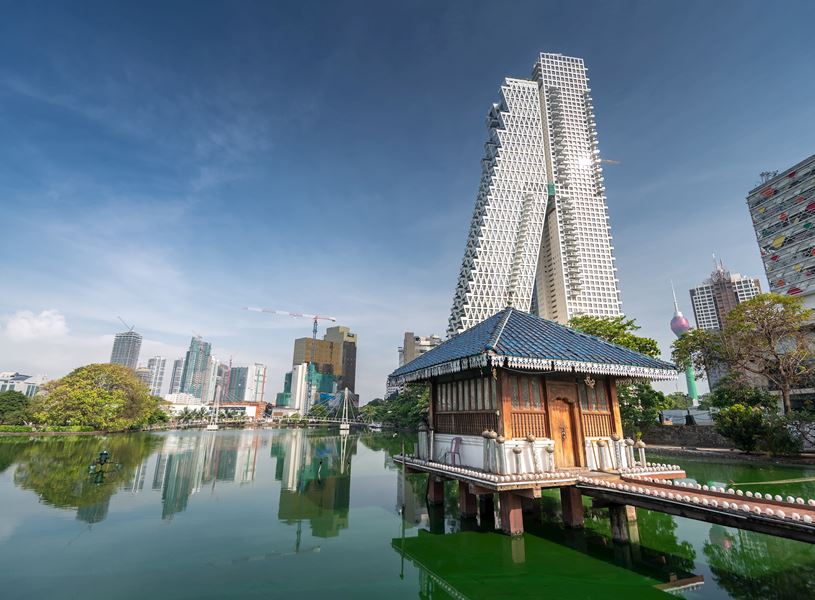Gangaramaya Seema Malaka temple, Colombo, Sri Lanka