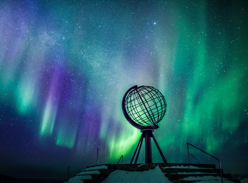 Northern Lights, North Cape, Norway