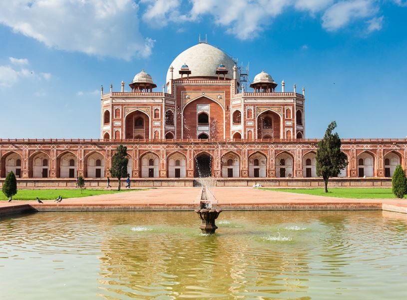 Raj Ghat & Emperor Humayun Delhi, India