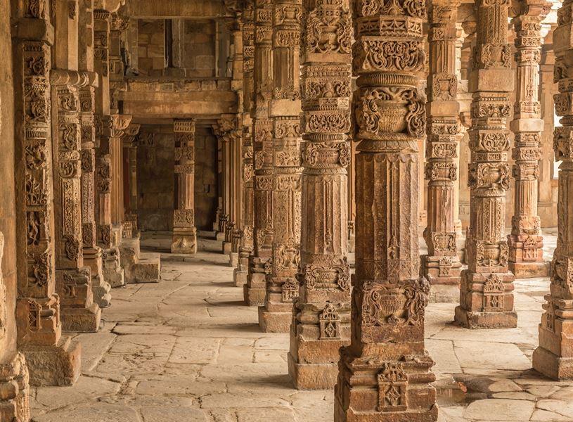 Red Fort & Qutub Minar Delhi, India