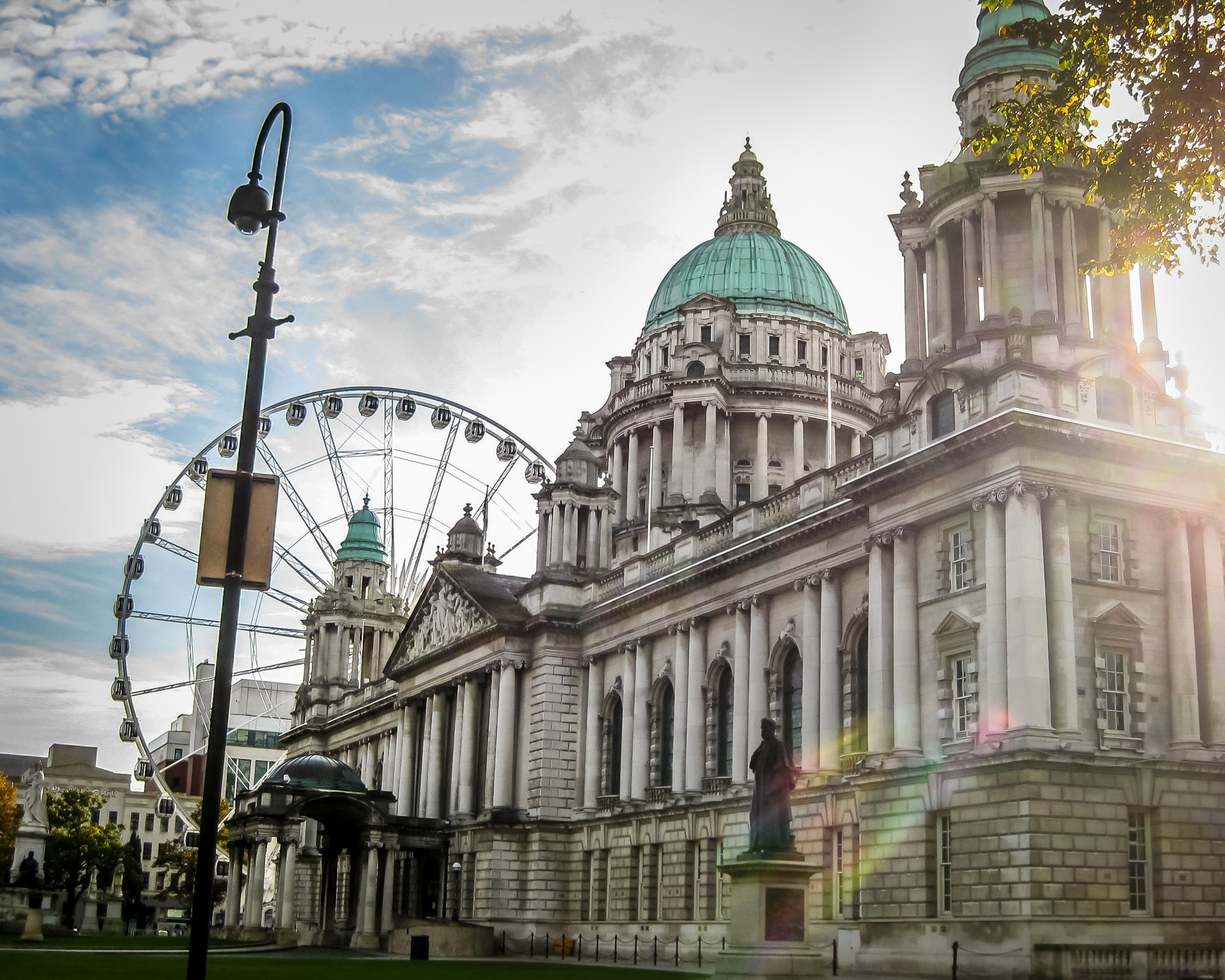 Belfast City Hall in Belfast, Northern Ireland