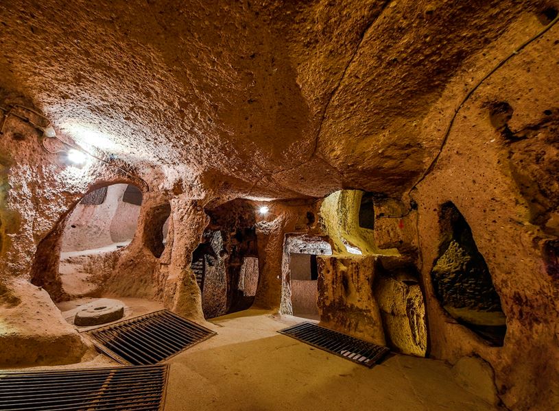 Underground City Ozkonak Istanbul, Turkey