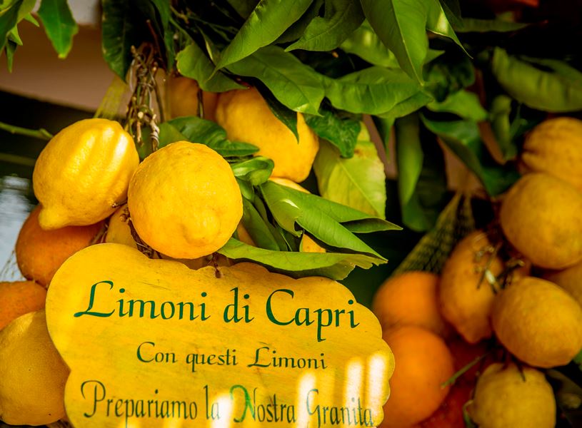 Granita Isle of Capri, Italy