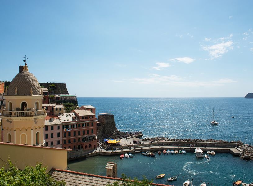 Harbour, Cinque Terre, Italy