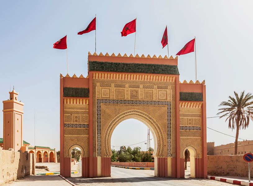 The City Gate of Rissani, Er-Rachidia, Morocco