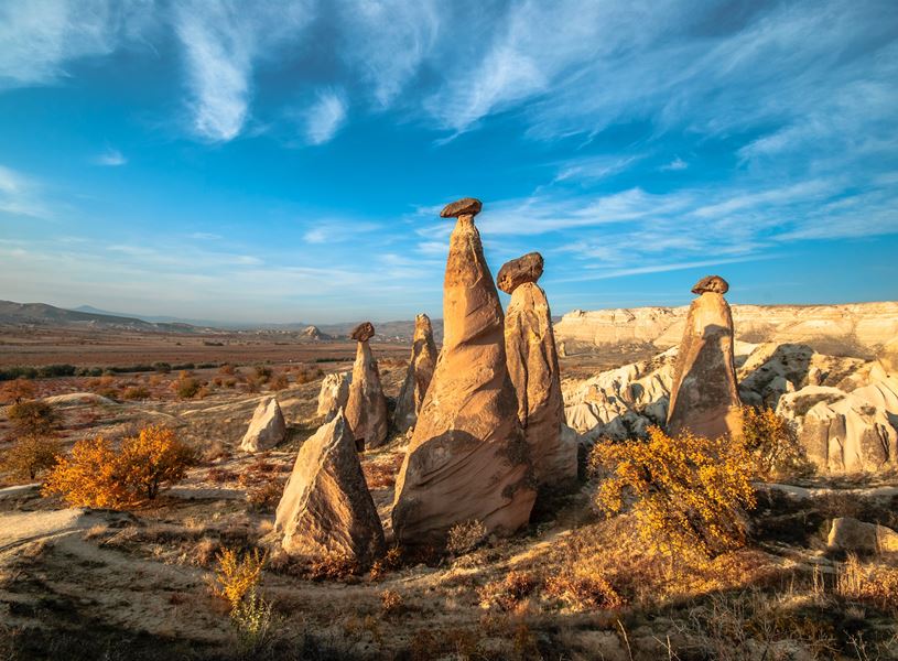 Sightseeing in Cappadocia, Turkey