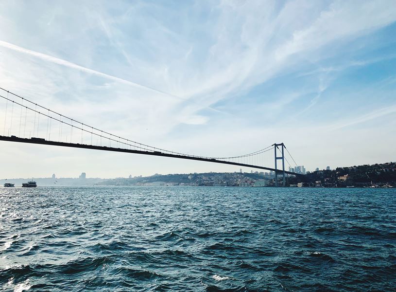 Suspension Bridge Istanbul, Turkey