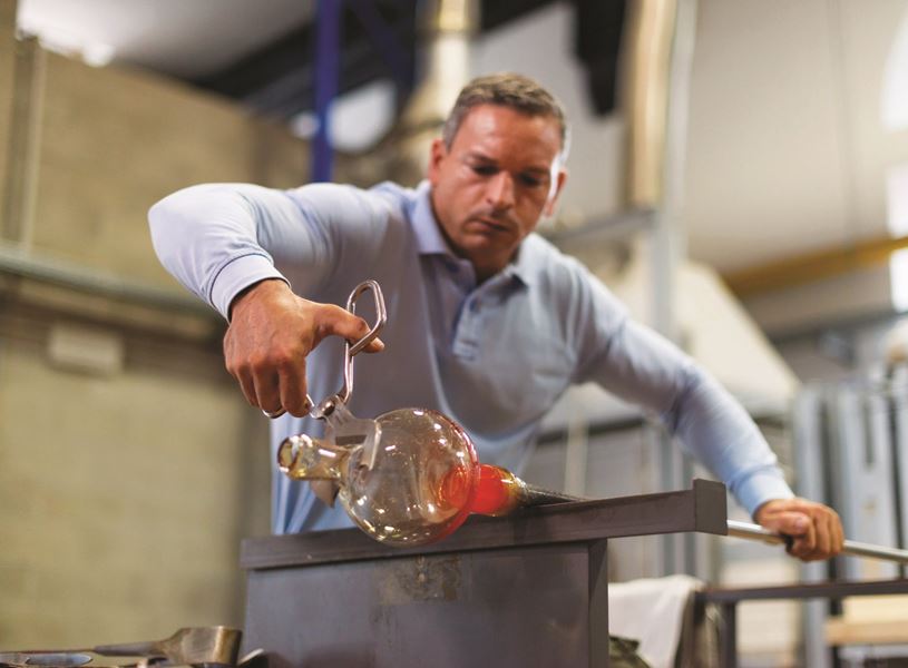 Glassblowing demonstration​, Venice, Italy​