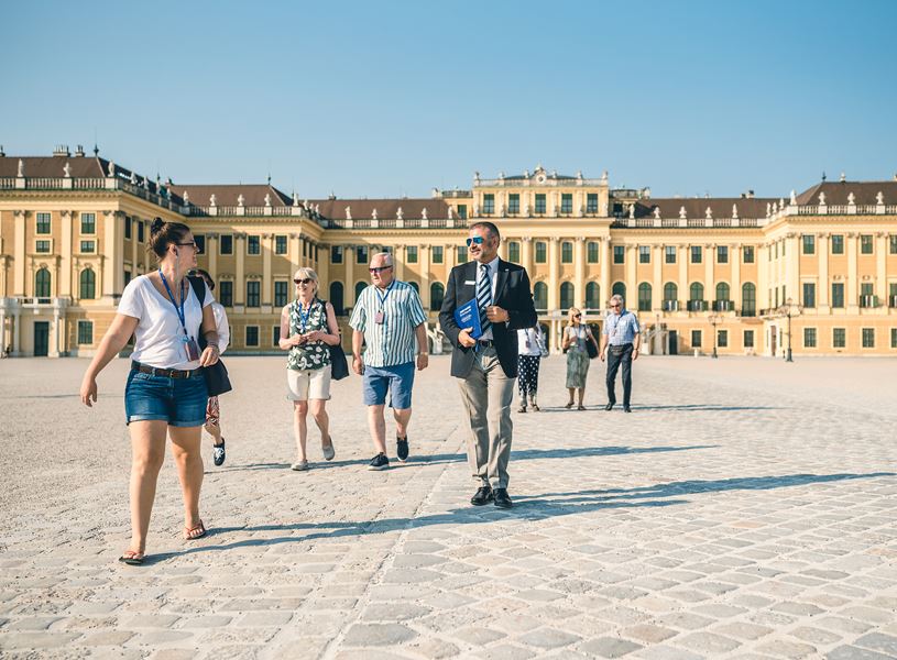 Explore the Schonbrunn Palace Vienna, Austria