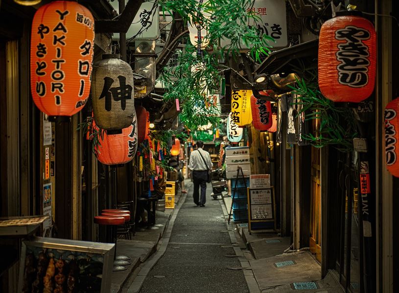 Sightseeing Tokyo, Japan