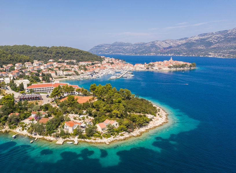 Korcula Old Town, Dalmatia, Croatia