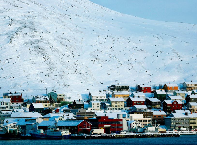 Honningsvag in Norway