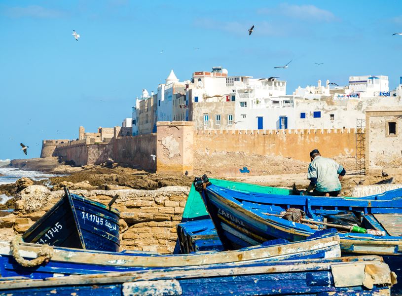 Atlantic coast city of Essaouira, Morocco