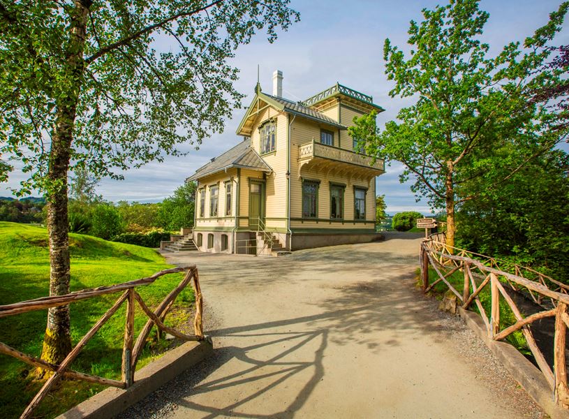 Grieg's Troldhaugen in Bergen, Norway