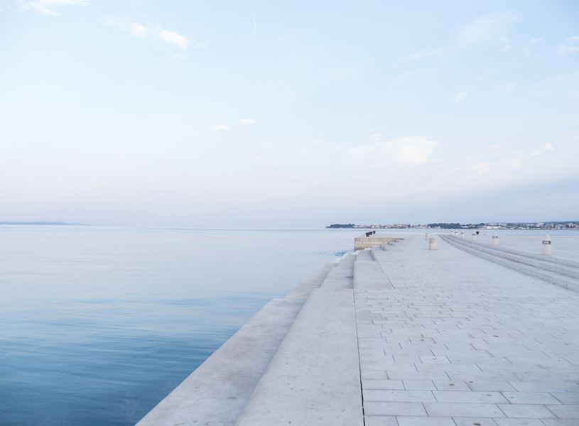 Sea Organ in Zadar, Croatia