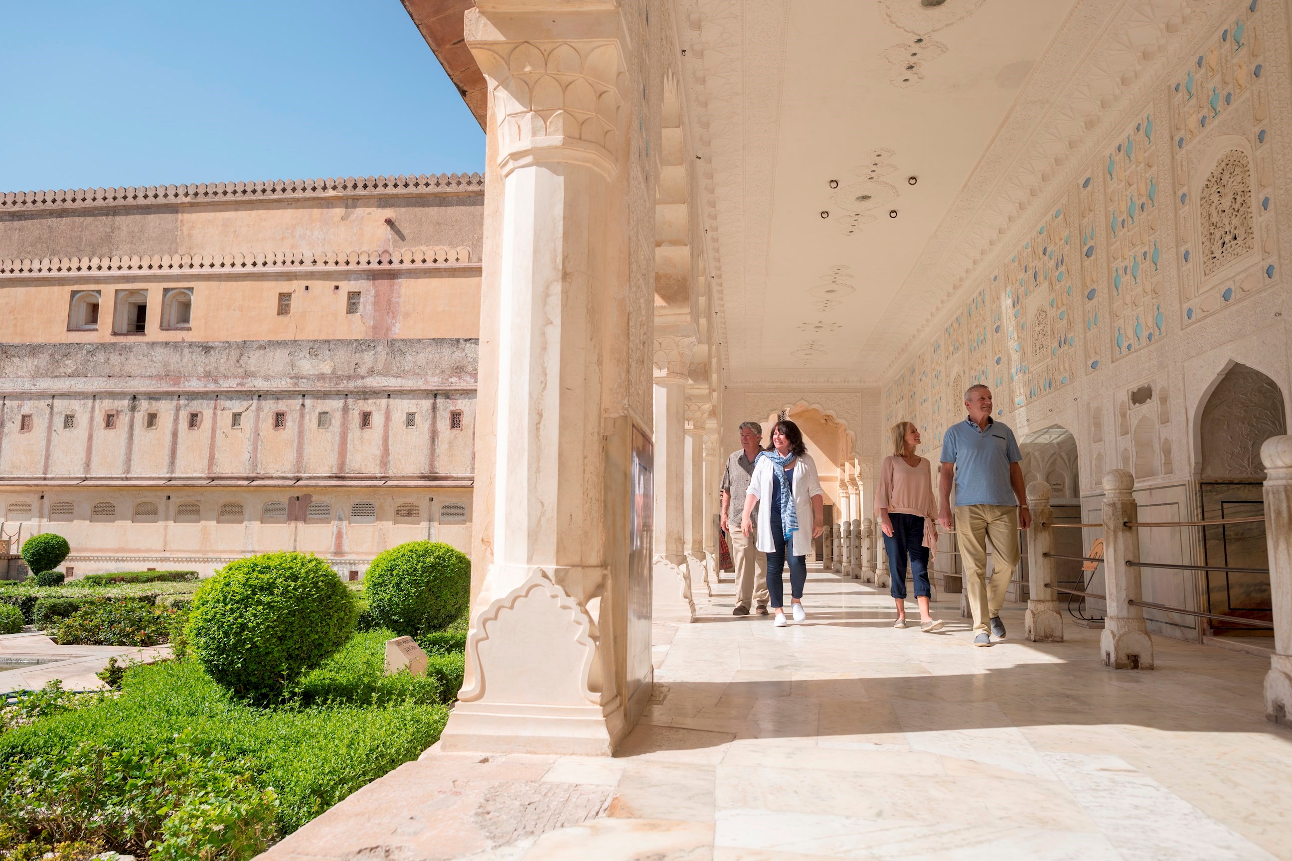 Group, Amber Fort, Jaipur, India