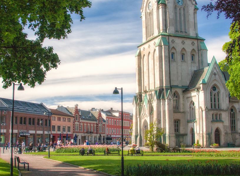 Kristiansand Cathedral in Norway
