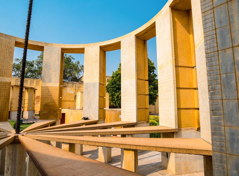 Jantar Mantar observatory, Jaipur, India 