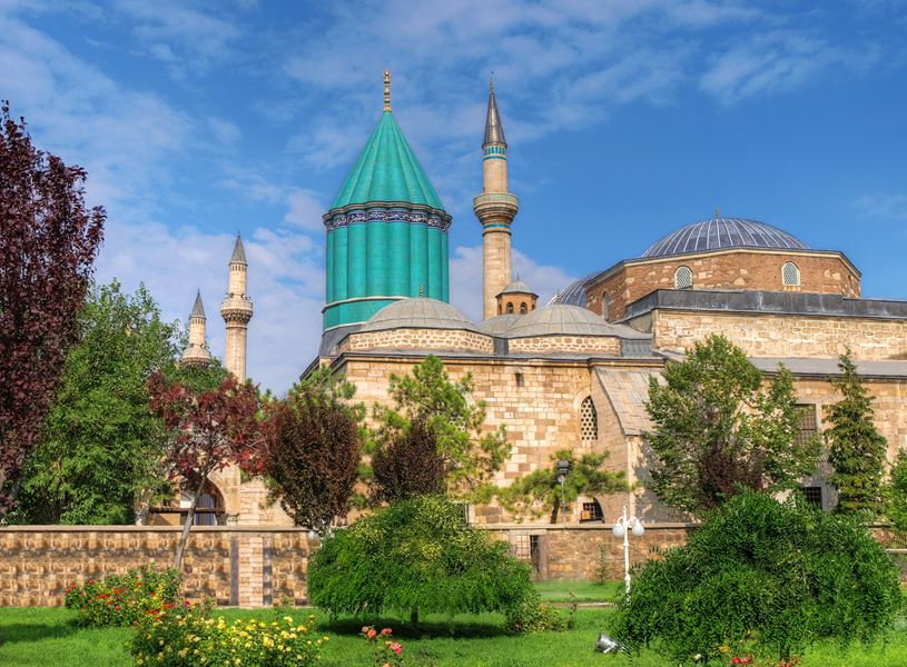 Mevlana Tekke museum, Konya, Turkey