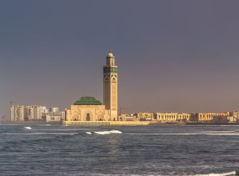 King Hassan II Mosque, Casablanca, Morocco