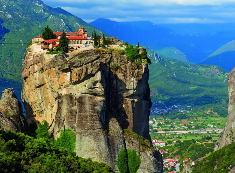 Monastery Holy Trinity, Meteora, Greece