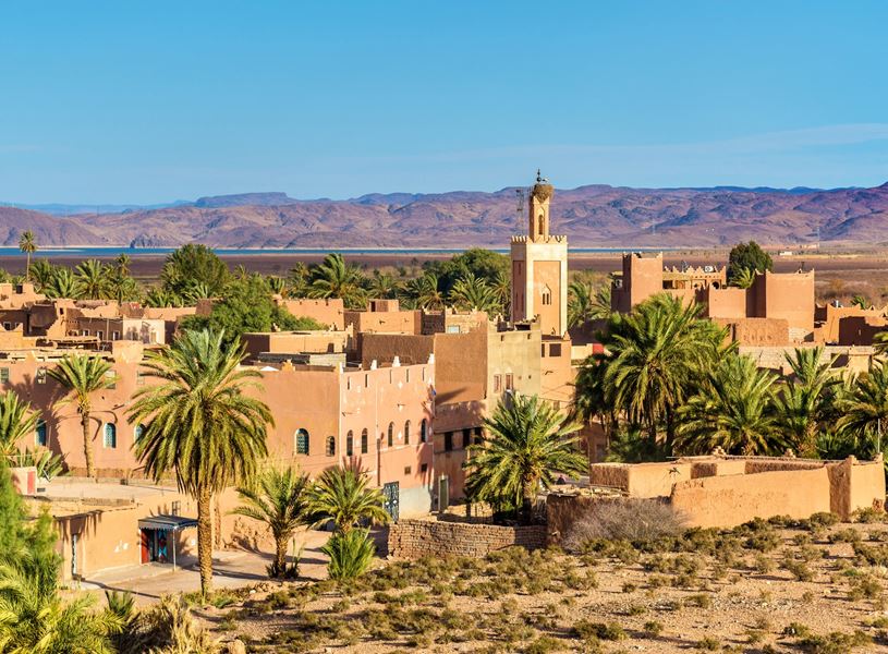Beautiful city of Ouarzazate, Morocco