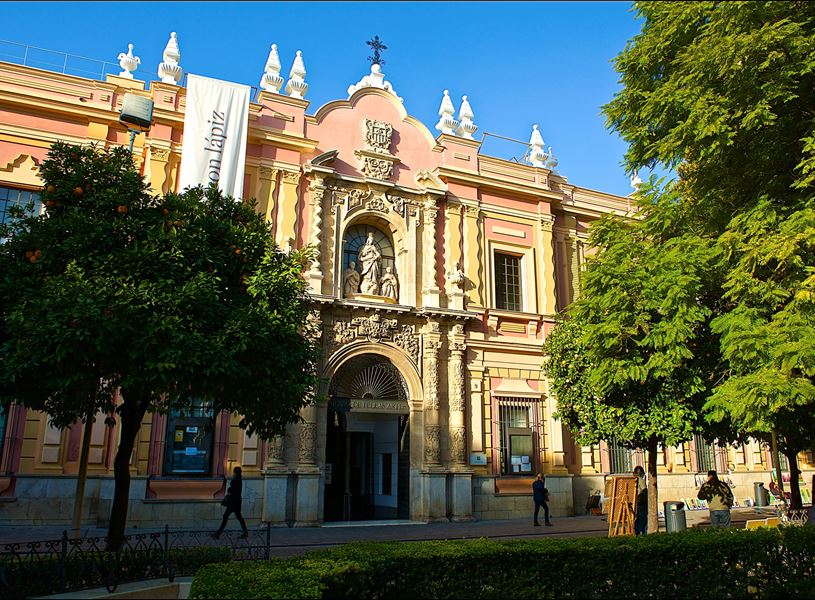 The Museum of Fine Arts in Seville, Spain