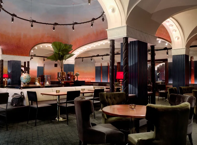 Bistro in The Scandic Grand Central Stockholm, Sweden