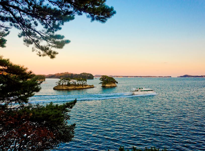 Matshushima Bay cruise  Sendai, Japan