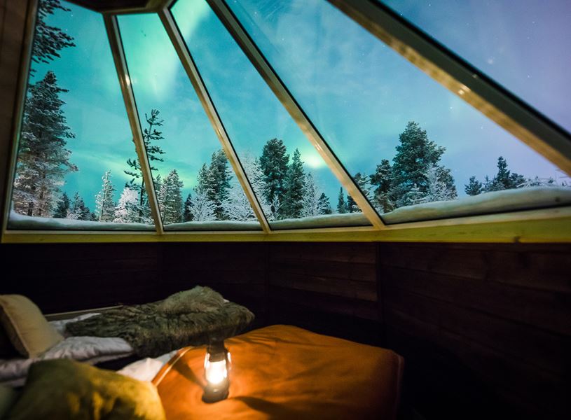 Cabin Room in The Aurora Village Ivalo, Finland