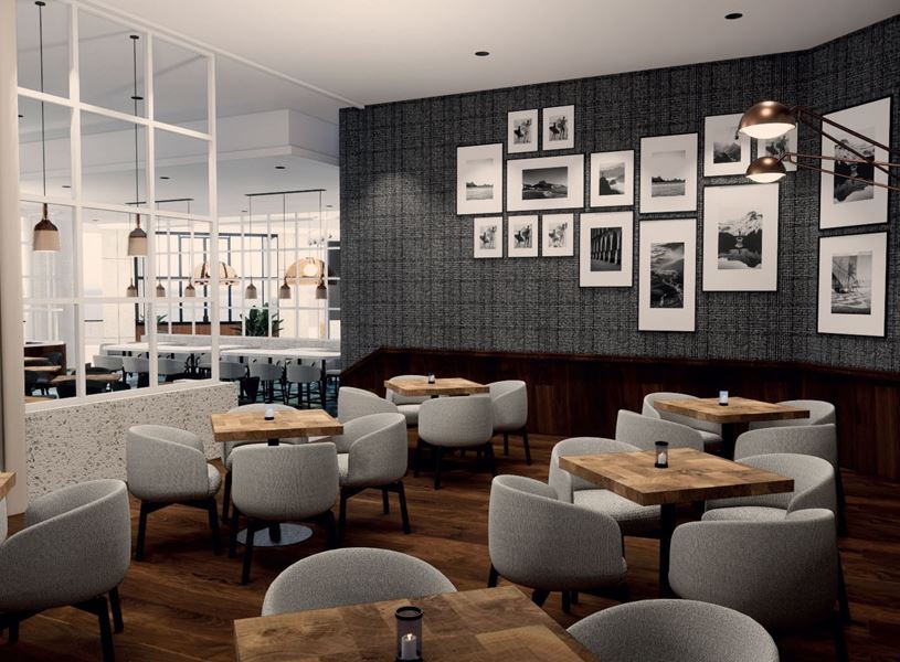 Restaurant, Hilton Quebec City, Quebec, Canada