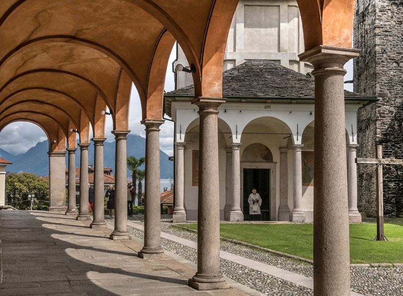 Protaso church, Baveno , Maggiore Lake Italy