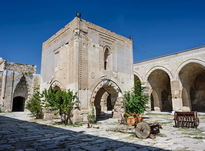 Anatolia Seljuk Caravanserai in Anatolia, Turkey