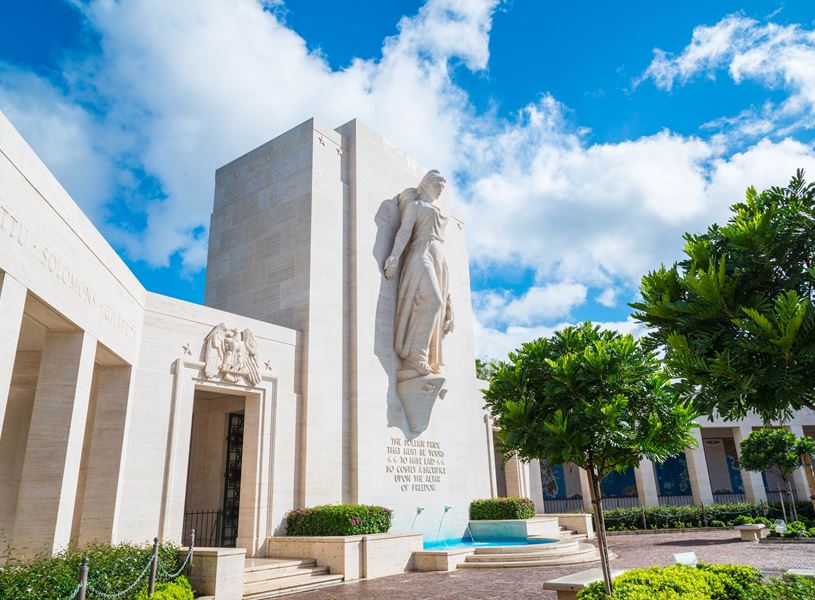 Punchbowl Cemetery, Honolulu, Hawaii, USA