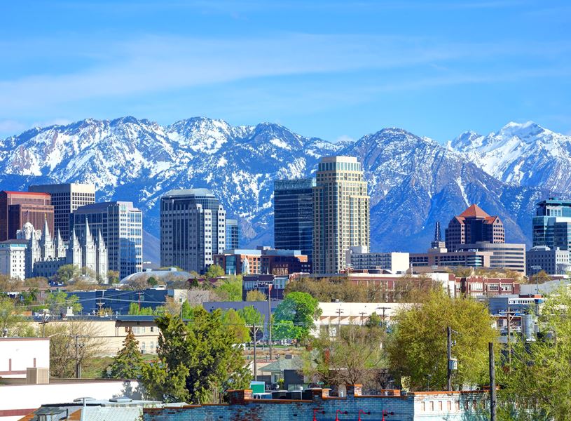 Skyline, Salt Lake City, USA