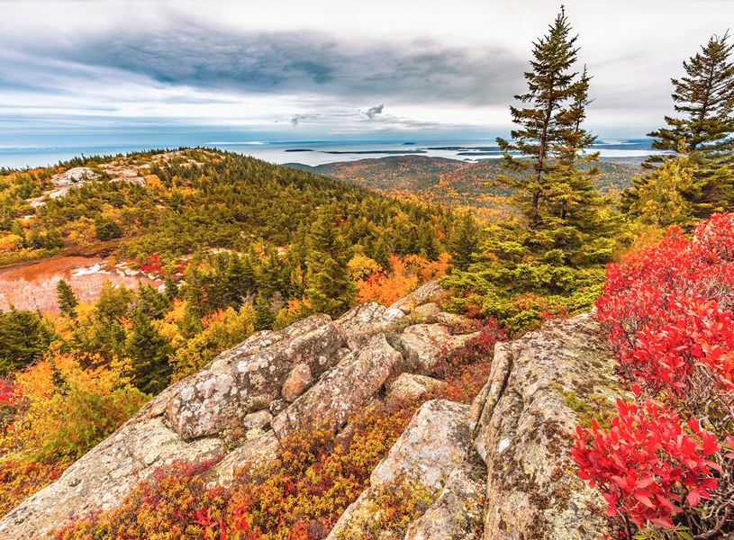 Cadillac Mountain, Acadia National Park, USA