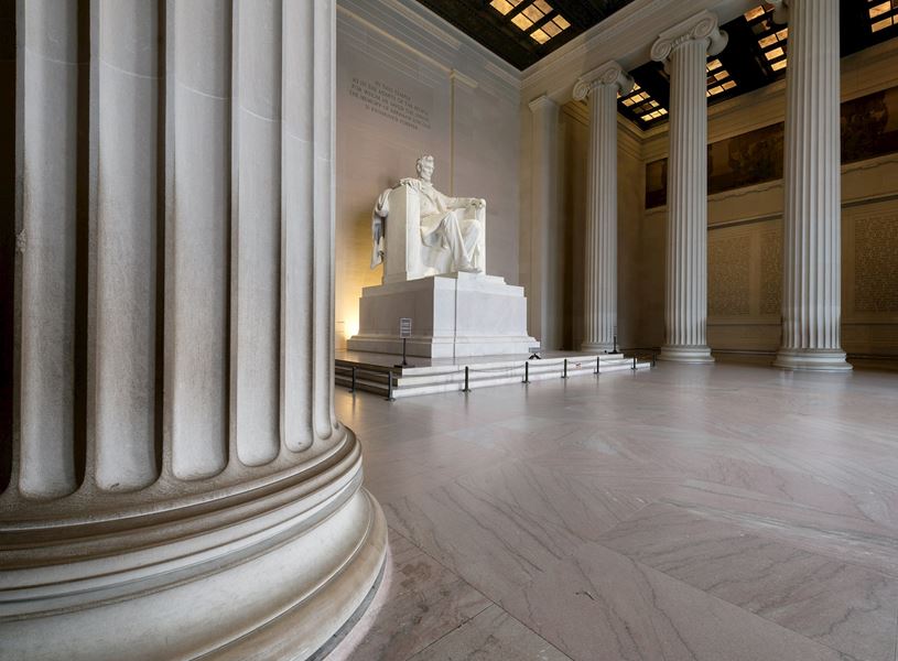 The Lincoln Memorial, Washington DC, USA