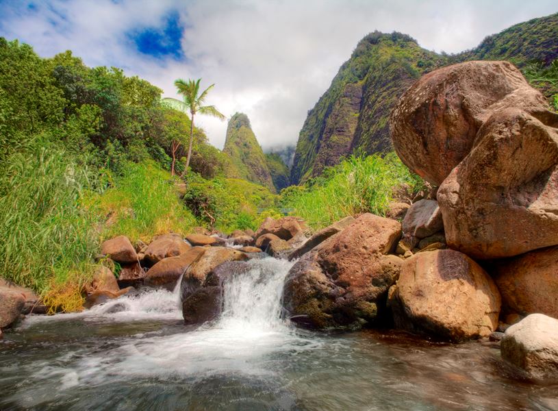 Iao Needle State Park, Wailuku, USA