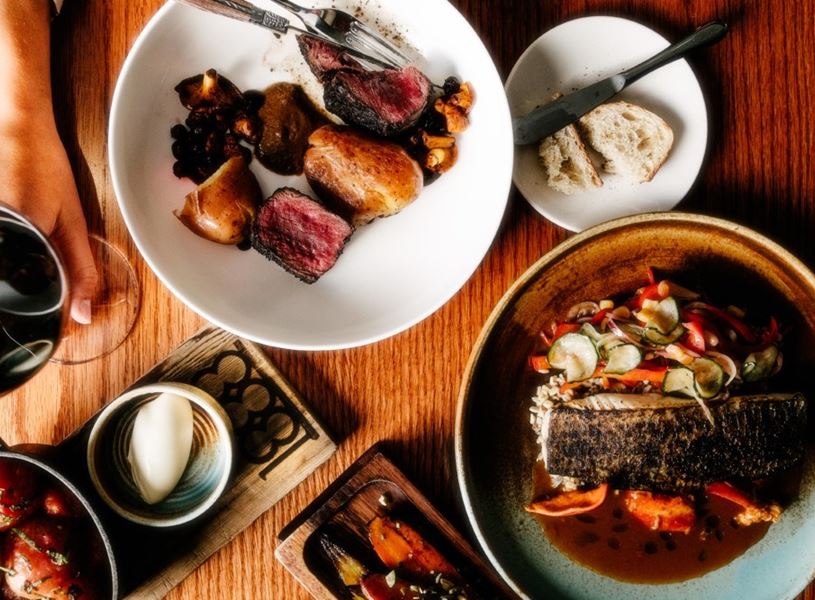 Fairmont Banff Springs Hotel Dinner, Banff, Canada