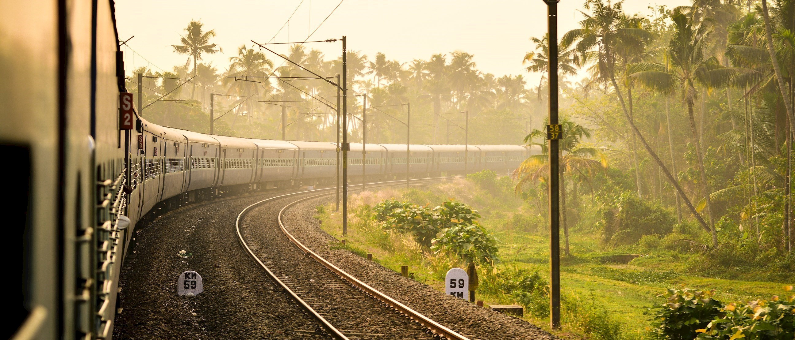 Express Train Bhraratpur in Ranthambore, India