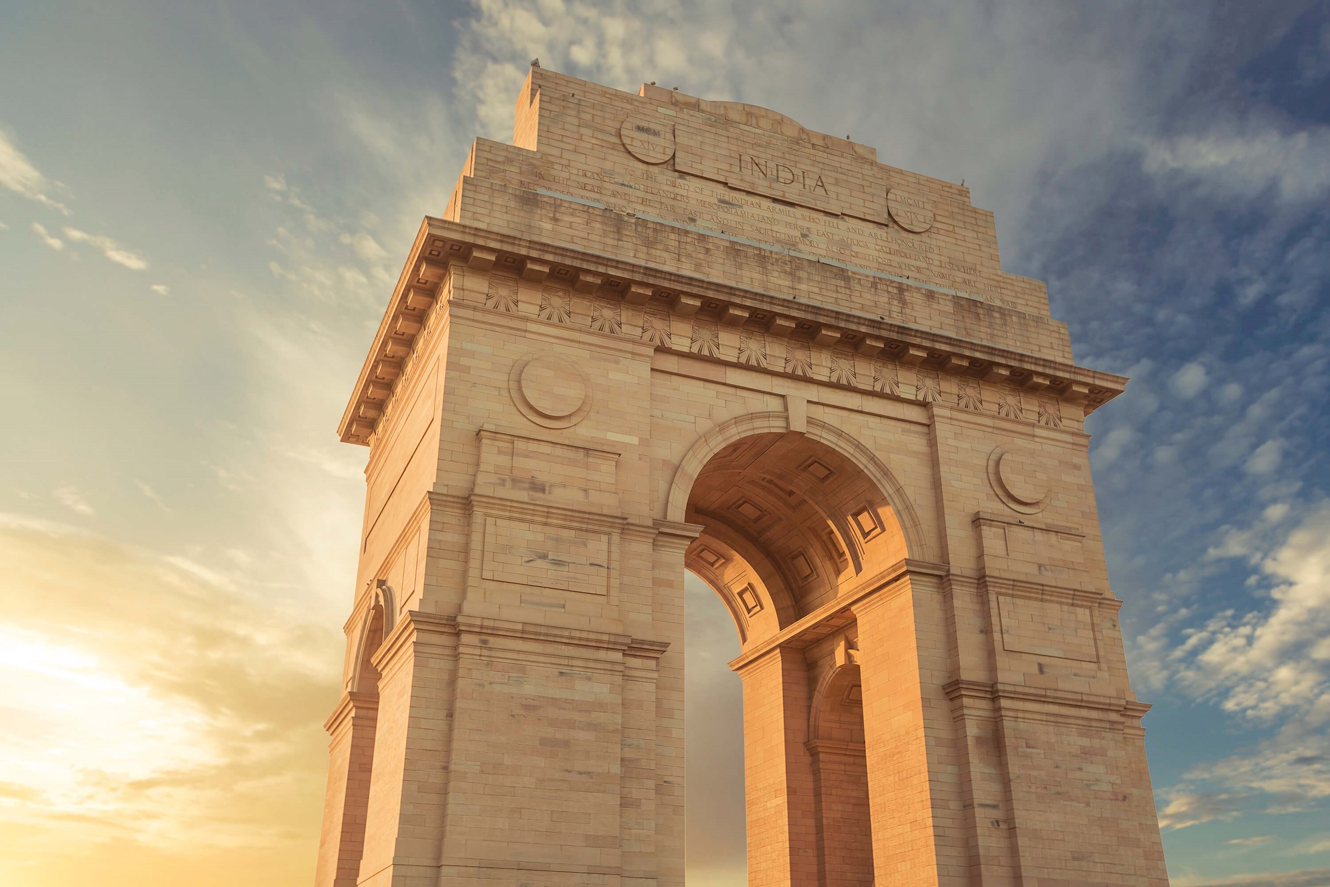 India Gate in Delhi, India