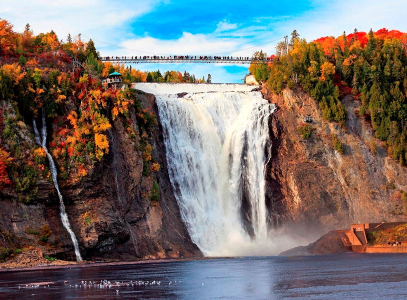 Montmorency Falls Park, Quebec City, Canada