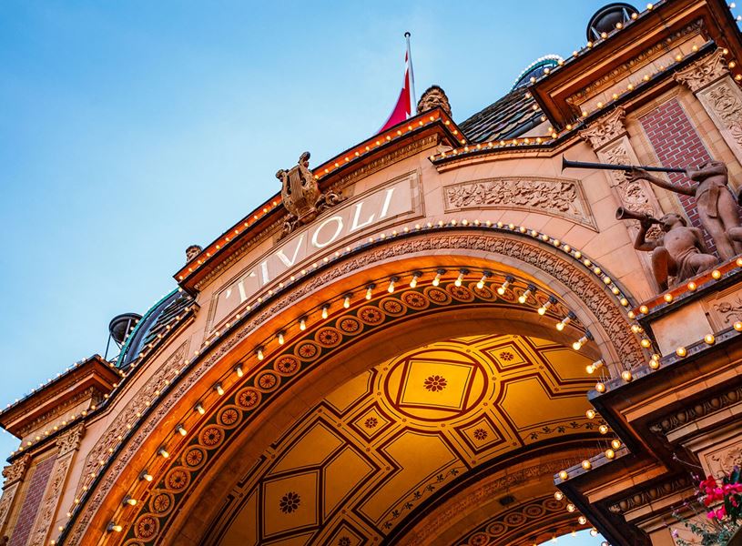 Visit the Tivoli Gardens, Copenhagen Denmark