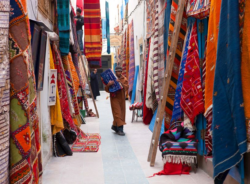 Explore the lanes and markets of Essaouira, Morocco