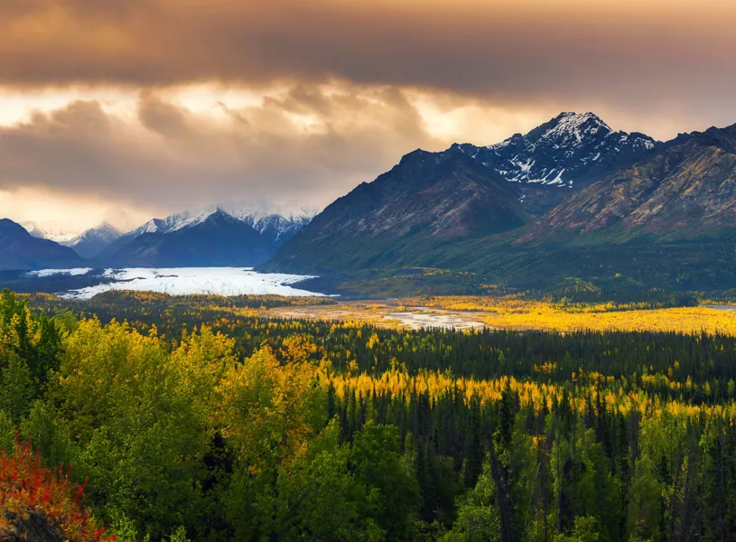 Beautiful Matanuska Valley, Alaska, USA