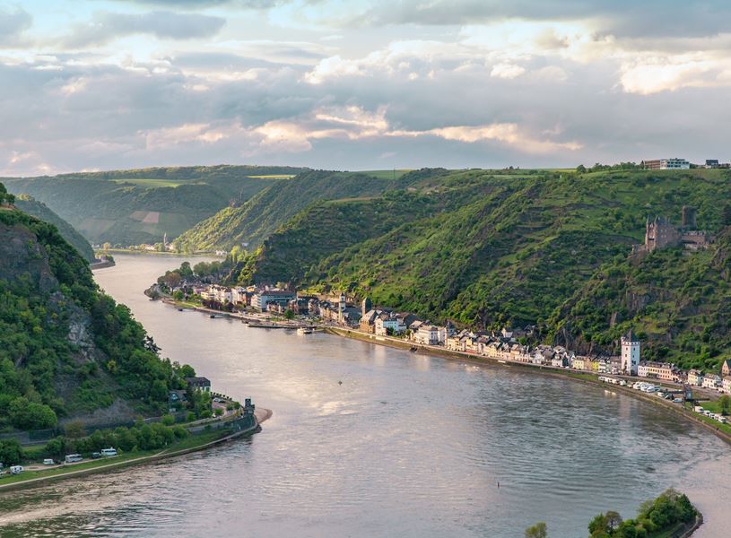 Cruise in the Rhine Valley, Germany